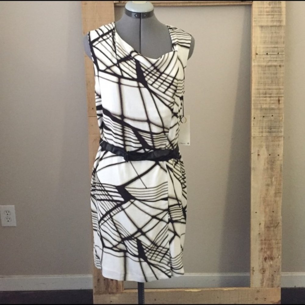 Phillip Lim Abstract Print Sheath Dress- NWOT!